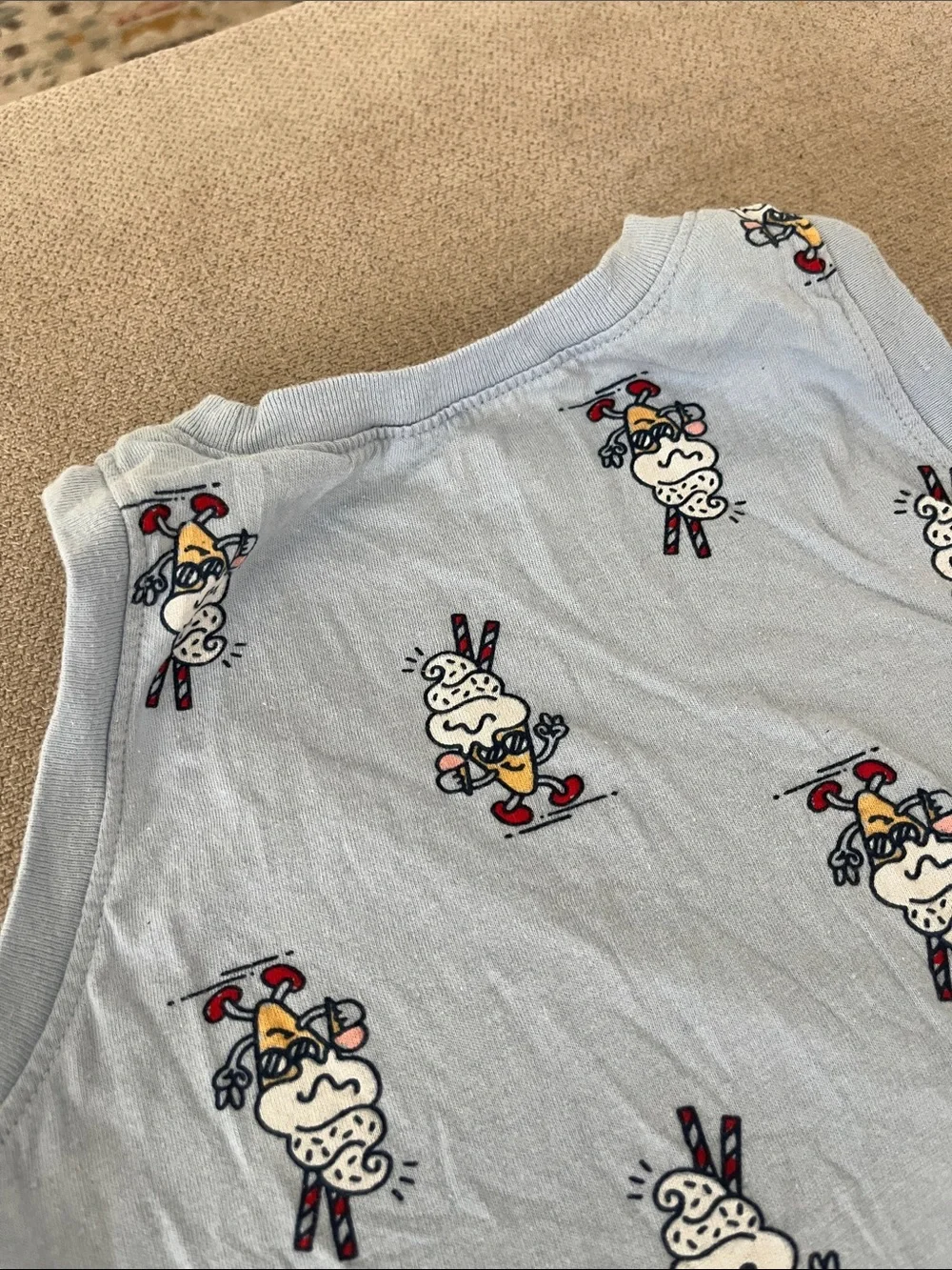 💙5 for $10💙Old Navy ice cream tank 5t